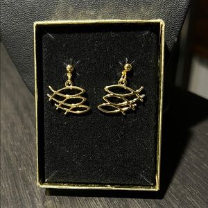 Elegant Gold Earrings